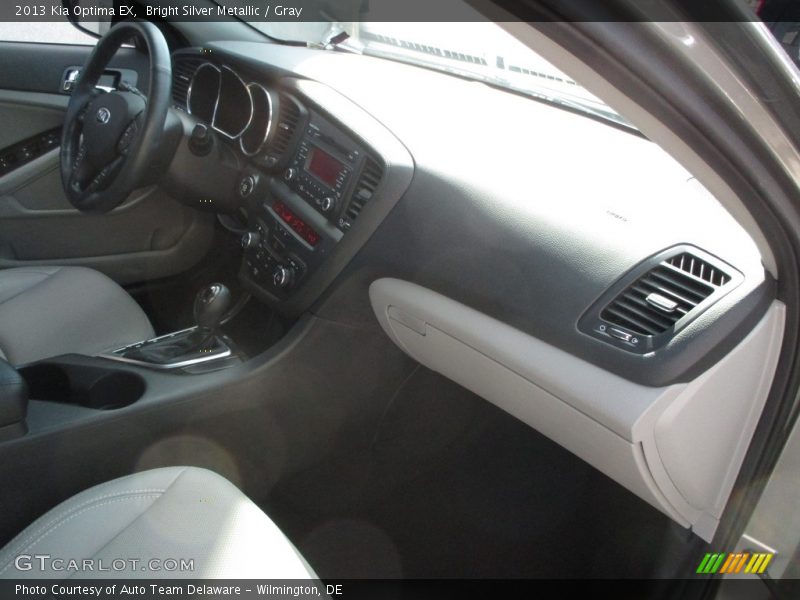 Bright Silver Metallic / Gray 2013 Kia Optima EX