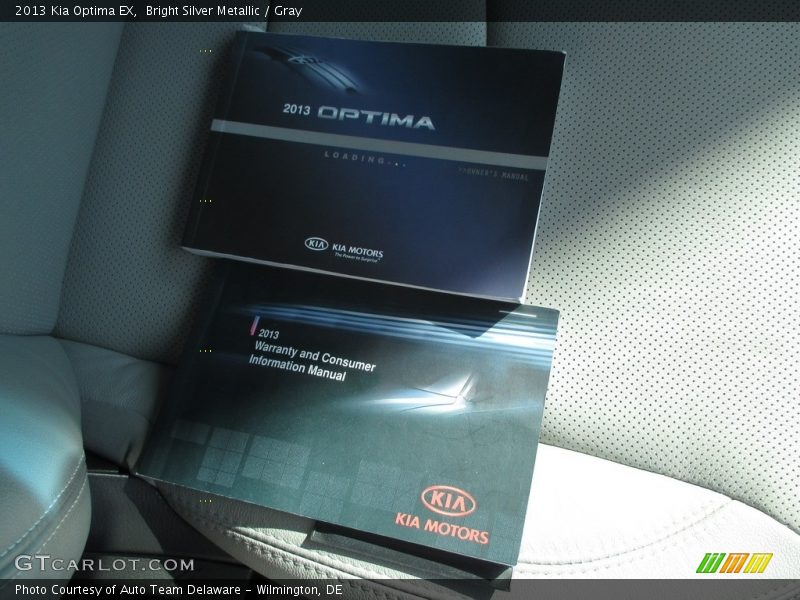 Bright Silver Metallic / Gray 2013 Kia Optima EX