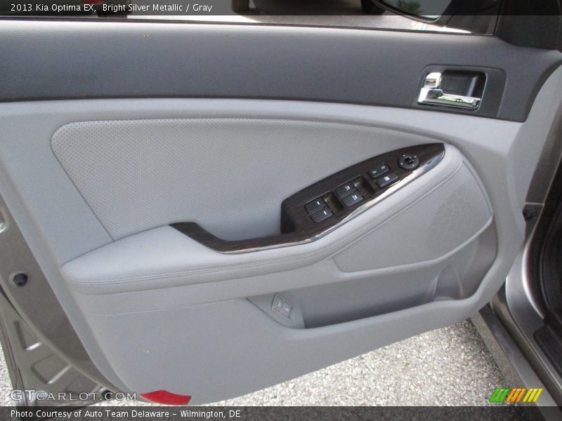 Bright Silver Metallic / Gray 2013 Kia Optima EX