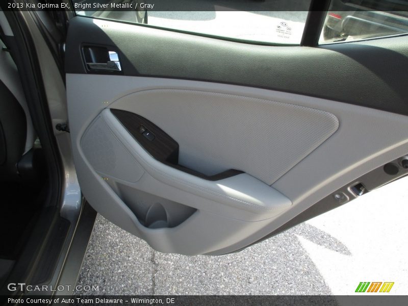 Bright Silver Metallic / Gray 2013 Kia Optima EX