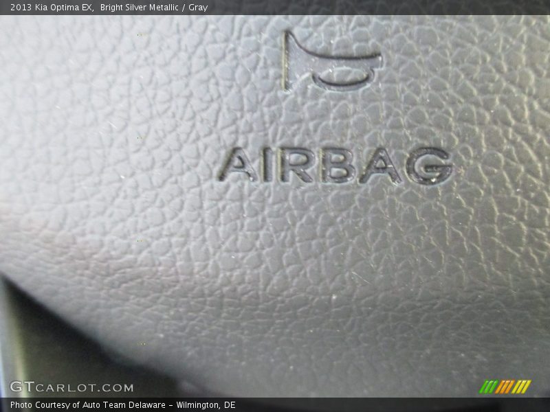 Bright Silver Metallic / Gray 2013 Kia Optima EX