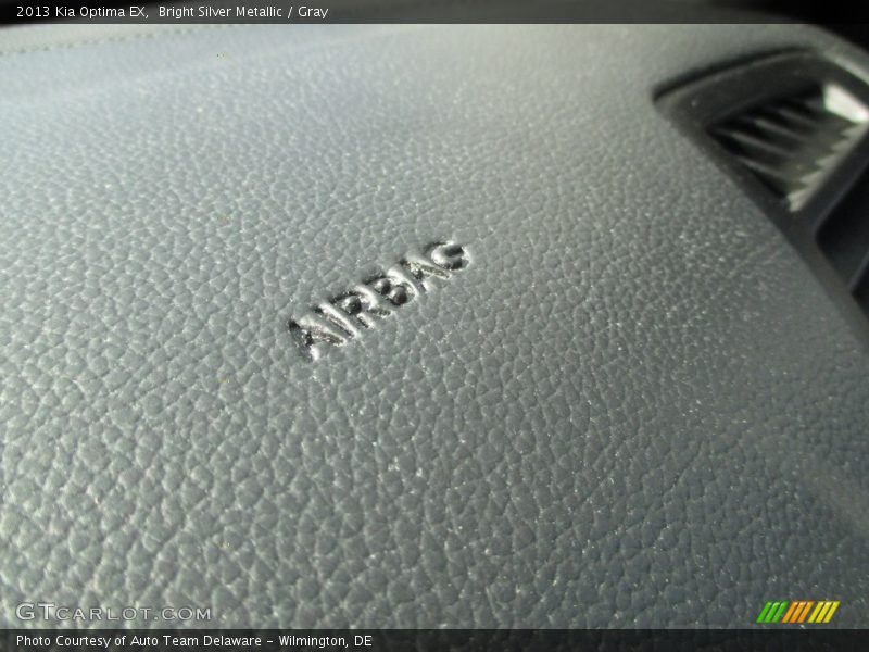 Bright Silver Metallic / Gray 2013 Kia Optima EX