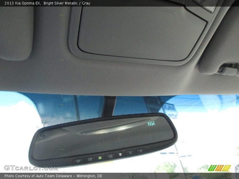 Bright Silver Metallic / Gray 2013 Kia Optima EX