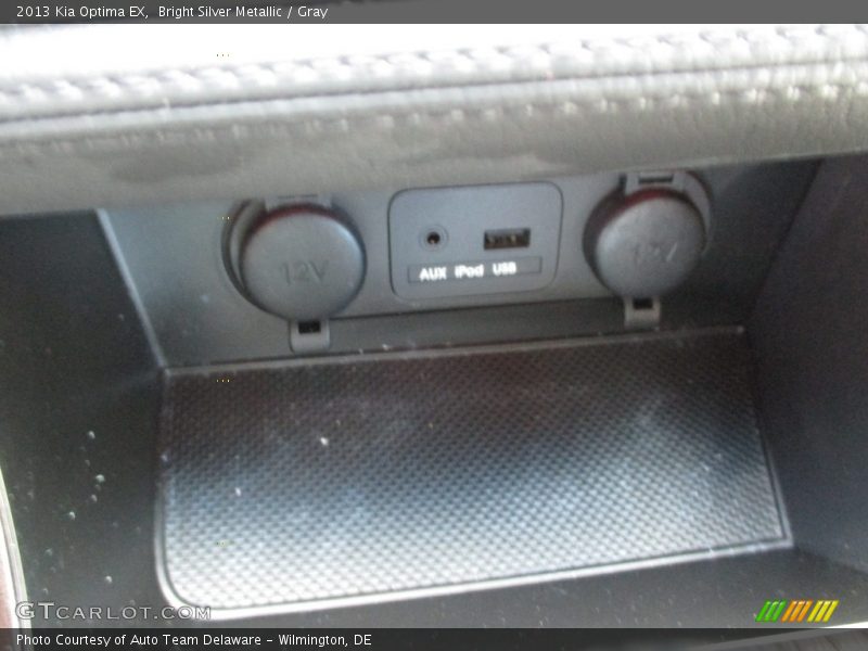 Bright Silver Metallic / Gray 2013 Kia Optima EX