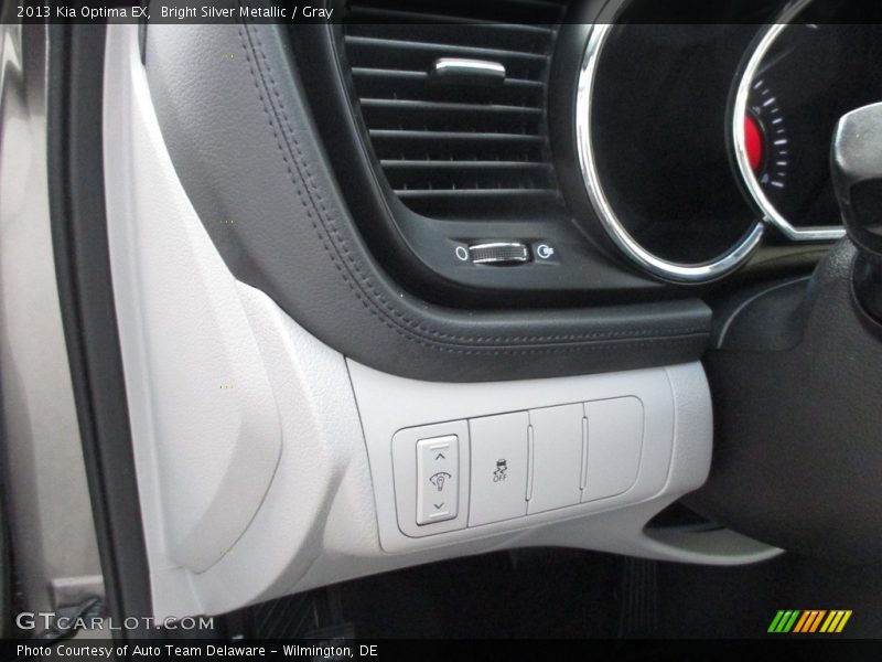 Bright Silver Metallic / Gray 2013 Kia Optima EX