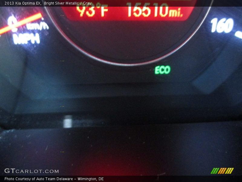 Bright Silver Metallic / Gray 2013 Kia Optima EX