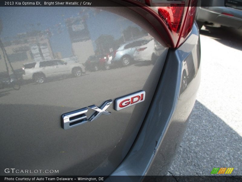 Bright Silver Metallic / Gray 2013 Kia Optima EX