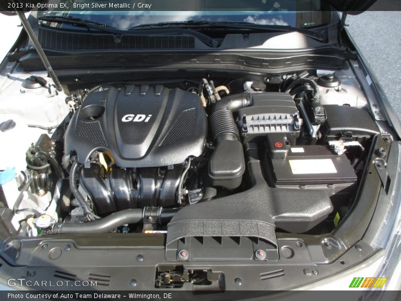 Bright Silver Metallic / Gray 2013 Kia Optima EX