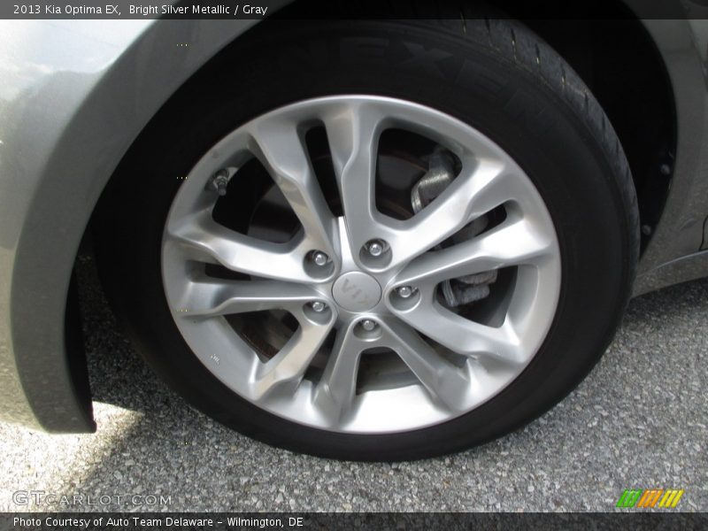 Bright Silver Metallic / Gray 2013 Kia Optima EX