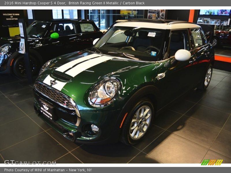 British Racing Green II Metallic / Carbon Black 2016 Mini Hardtop Cooper S 4 Door