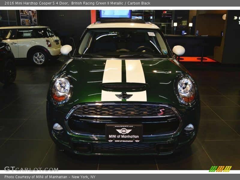 British Racing Green II Metallic / Carbon Black 2016 Mini Hardtop Cooper S 4 Door