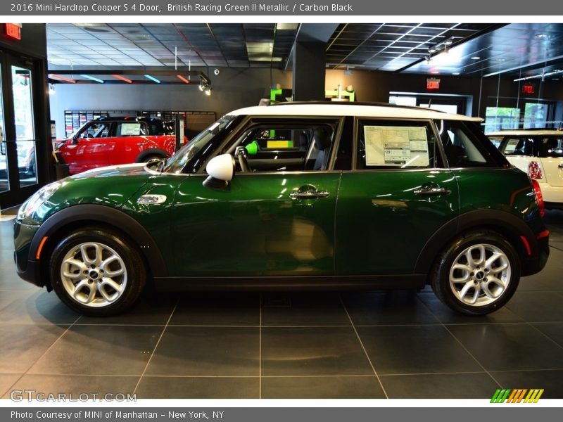 British Racing Green II Metallic / Carbon Black 2016 Mini Hardtop Cooper S 4 Door