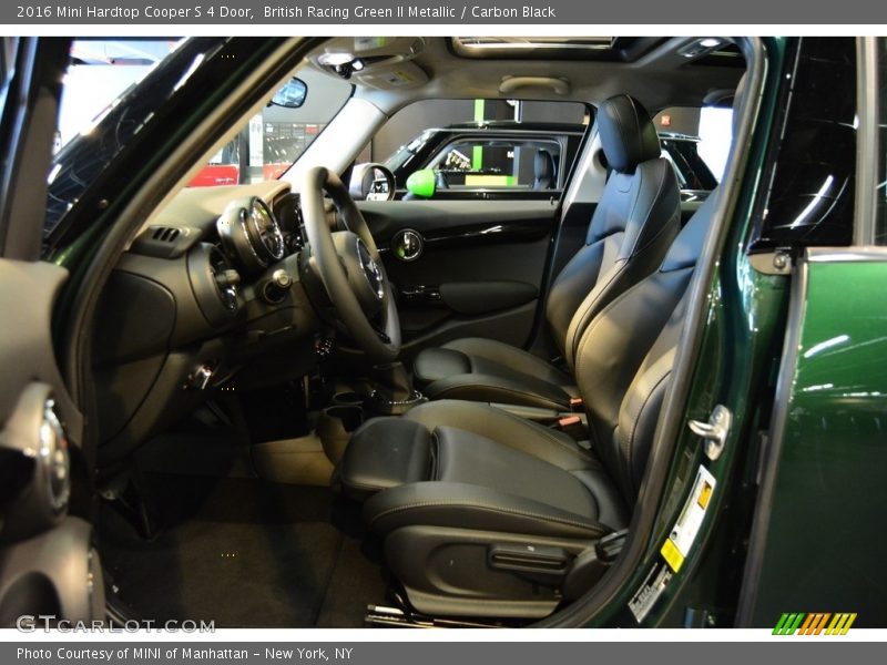 British Racing Green II Metallic / Carbon Black 2016 Mini Hardtop Cooper S 4 Door