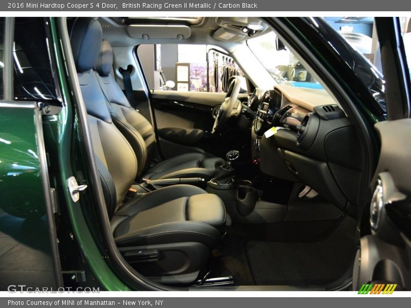 British Racing Green II Metallic / Carbon Black 2016 Mini Hardtop Cooper S 4 Door