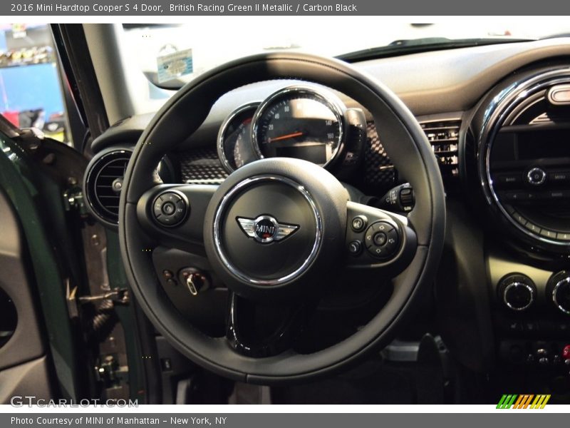British Racing Green II Metallic / Carbon Black 2016 Mini Hardtop Cooper S 4 Door