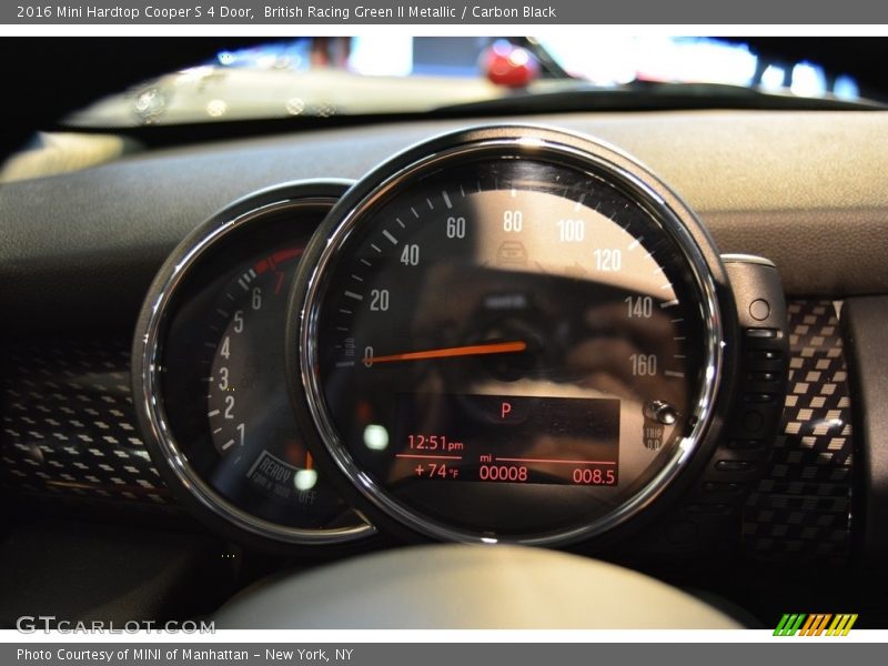 British Racing Green II Metallic / Carbon Black 2016 Mini Hardtop Cooper S 4 Door