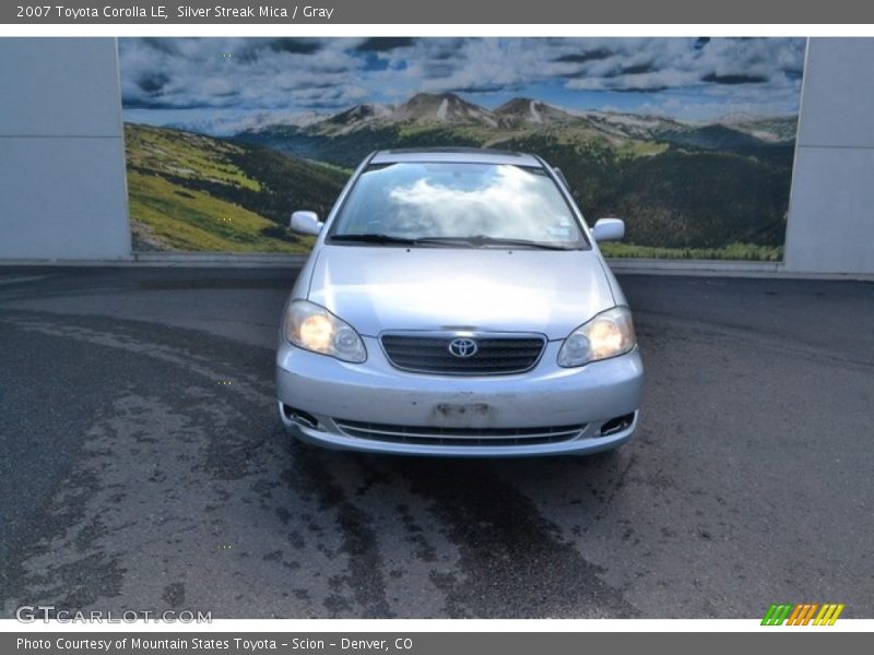 Silver Streak Mica / Gray 2007 Toyota Corolla LE