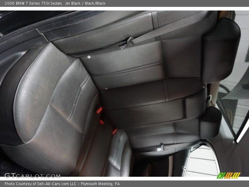 Jet Black / Black/Black 2006 BMW 7 Series 750i Sedan