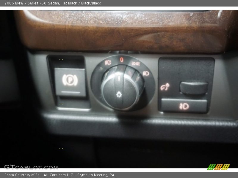 Jet Black / Black/Black 2006 BMW 7 Series 750i Sedan