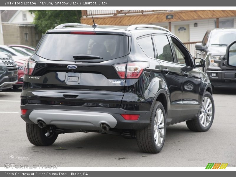 Shadow Black / Charcoal Black 2017 Ford Escape Titanium