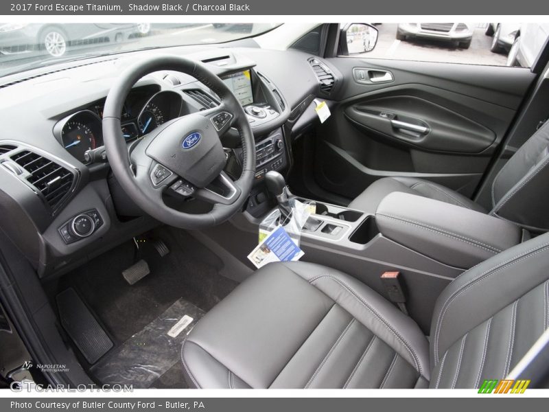 Shadow Black / Charcoal Black 2017 Ford Escape Titanium