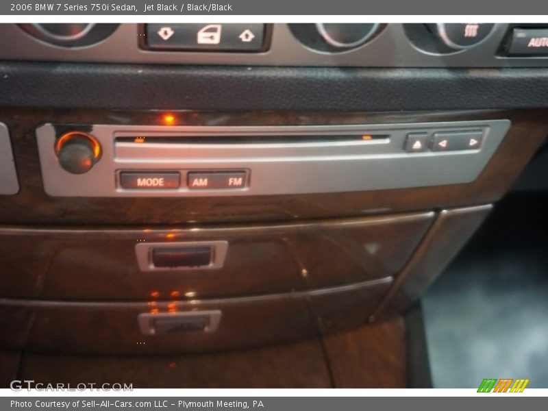 Jet Black / Black/Black 2006 BMW 7 Series 750i Sedan