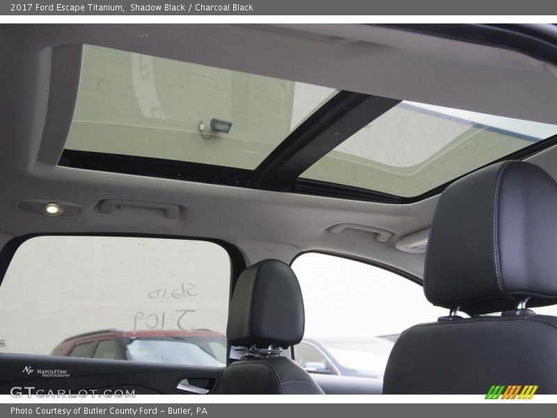 Shadow Black / Charcoal Black 2017 Ford Escape Titanium