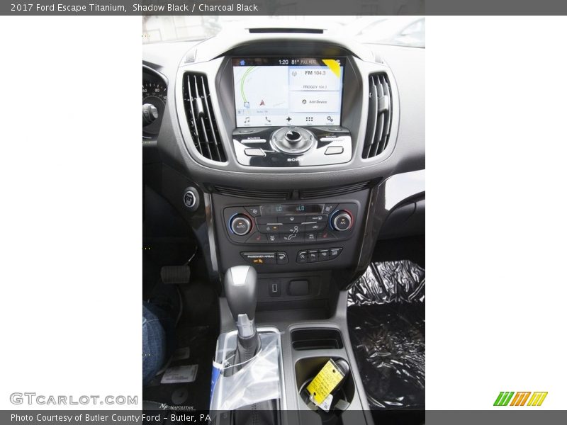 Shadow Black / Charcoal Black 2017 Ford Escape Titanium