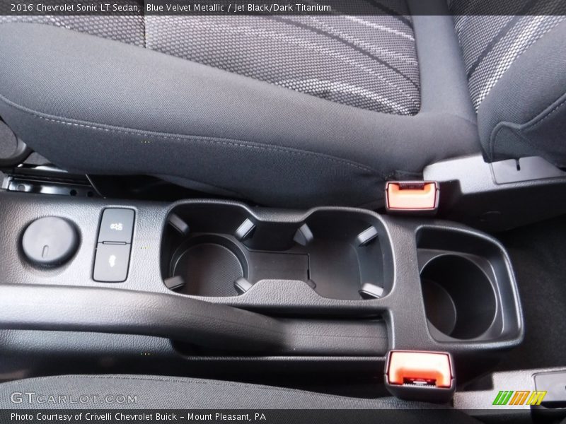 Blue Velvet Metallic / Jet Black/Dark Titanium 2016 Chevrolet Sonic LT Sedan