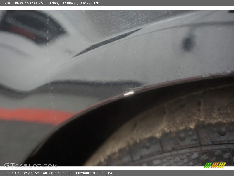 Jet Black / Black/Black 2006 BMW 7 Series 750i Sedan
