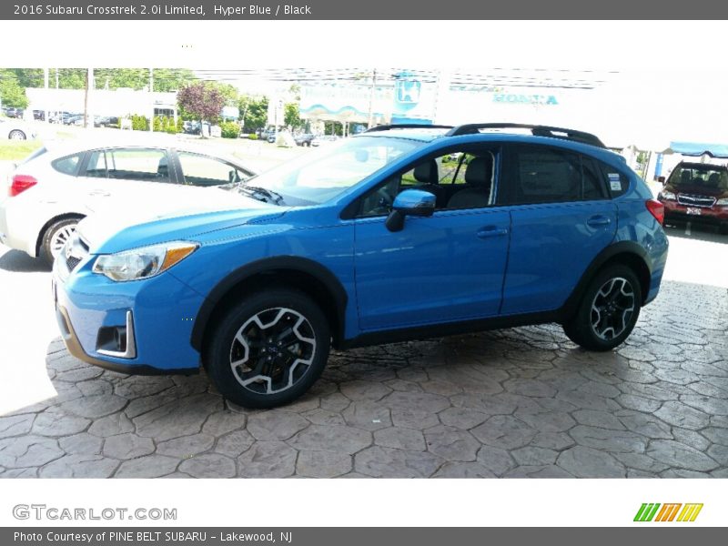 Hyper Blue / Black 2016 Subaru Crosstrek 2.0i Limited