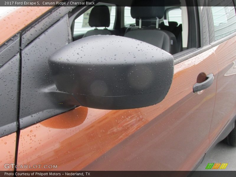 Canyon Ridge / Charcoal Black 2017 Ford Escape S