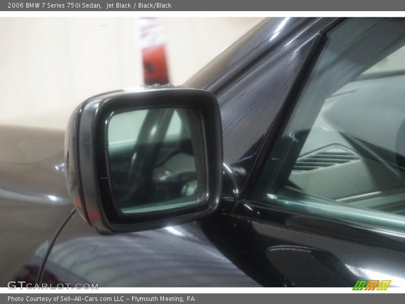 Jet Black / Black/Black 2006 BMW 7 Series 750i Sedan