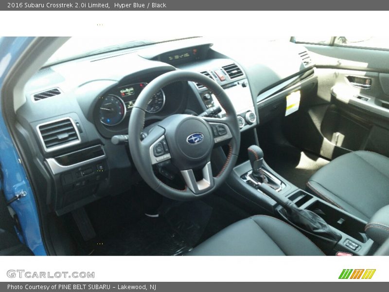 Hyper Blue / Black 2016 Subaru Crosstrek 2.0i Limited
