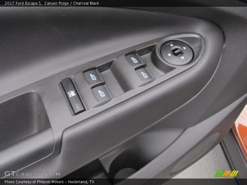 Canyon Ridge / Charcoal Black 2017 Ford Escape S