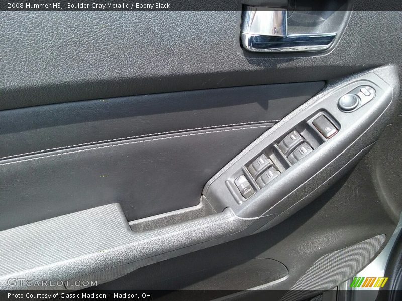 Boulder Gray Metallic / Ebony Black 2008 Hummer H3