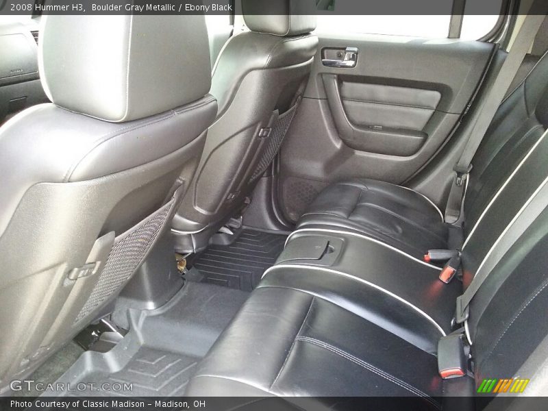 Boulder Gray Metallic / Ebony Black 2008 Hummer H3