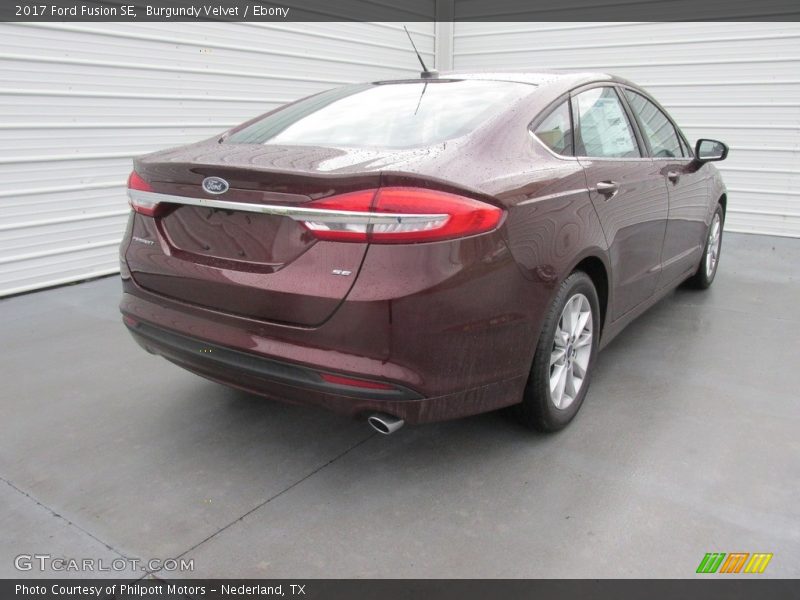  2017 Fusion SE Burgundy Velvet