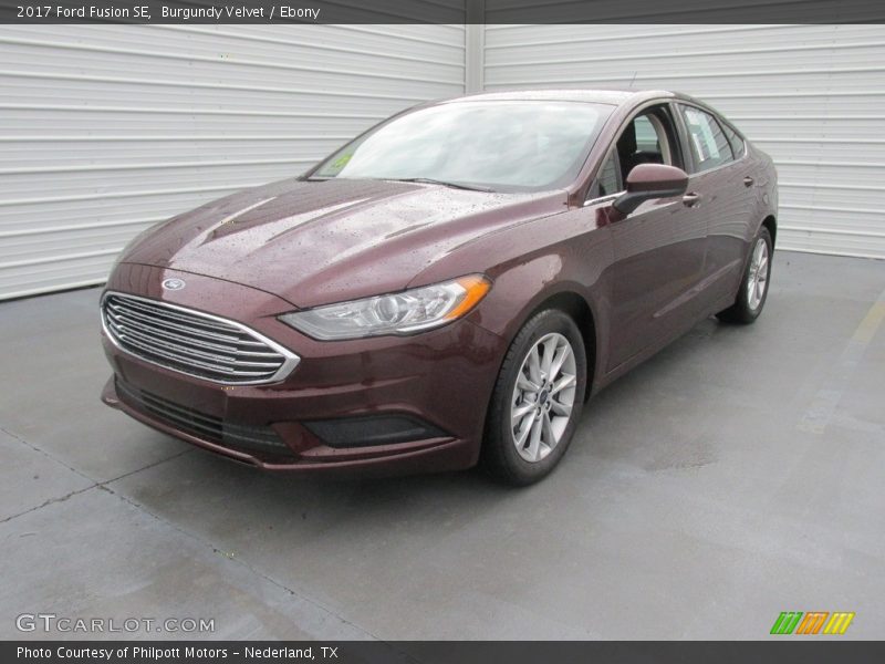 Burgundy Velvet / Ebony 2017 Ford Fusion SE