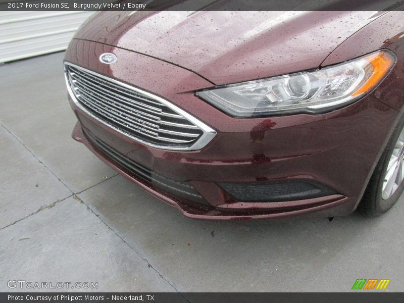 Burgundy Velvet / Ebony 2017 Ford Fusion SE