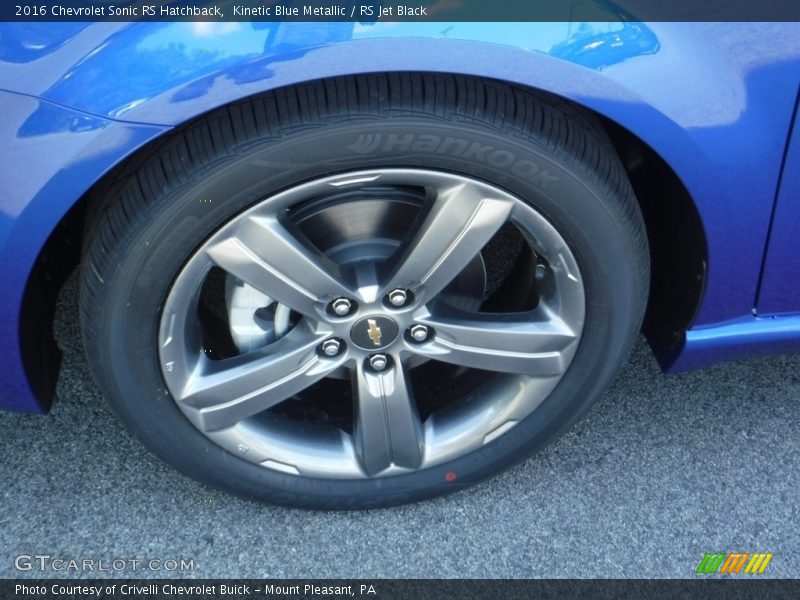  2016 Sonic RS Hatchback Wheel
