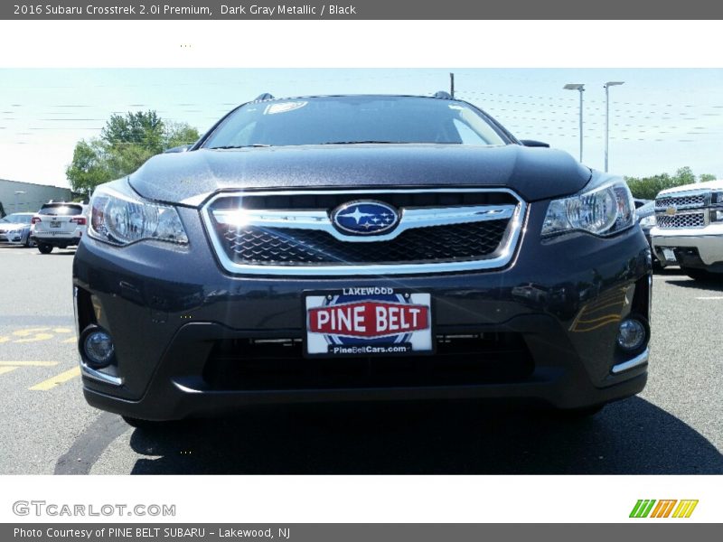 Dark Gray Metallic / Black 2016 Subaru Crosstrek 2.0i Premium