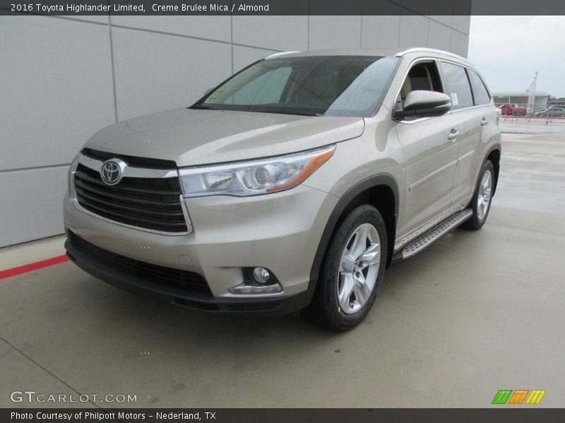 Creme Brulee Mica / Almond 2016 Toyota Highlander Limited