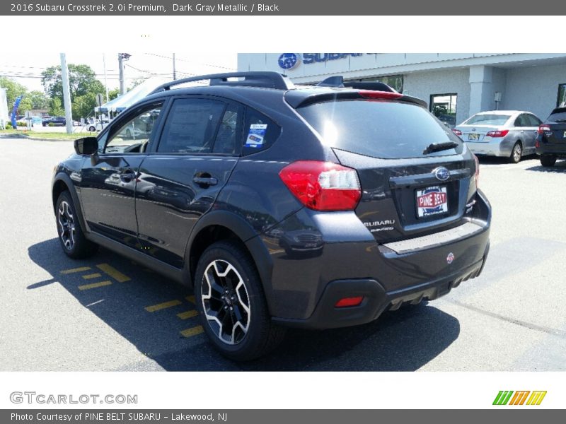 Dark Gray Metallic / Black 2016 Subaru Crosstrek 2.0i Premium