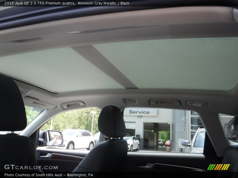 Monsoon Gray Metallic / Black 2016 Audi Q5 2.0 TFSI Premium quattro