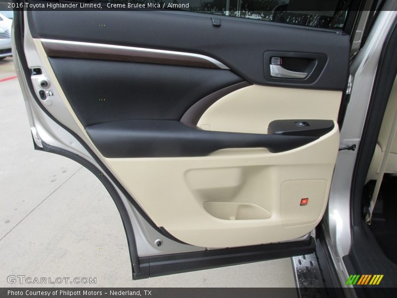 Creme Brulee Mica / Almond 2016 Toyota Highlander Limited