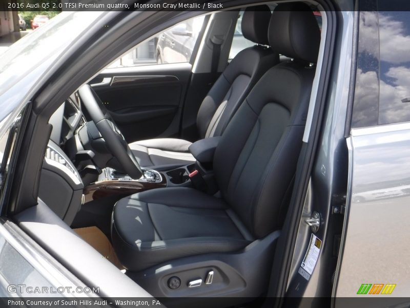 Monsoon Gray Metallic / Black 2016 Audi Q5 2.0 TFSI Premium quattro