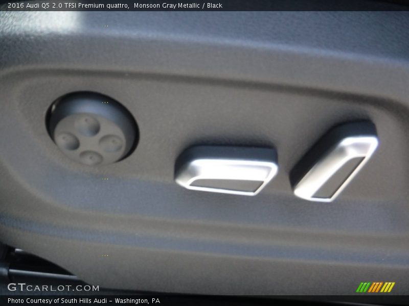 Monsoon Gray Metallic / Black 2016 Audi Q5 2.0 TFSI Premium quattro