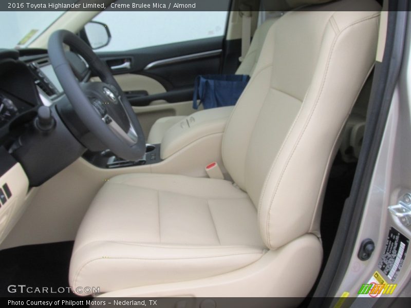 Creme Brulee Mica / Almond 2016 Toyota Highlander Limited