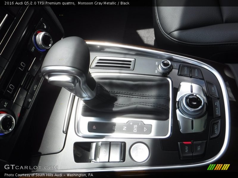 Monsoon Gray Metallic / Black 2016 Audi Q5 2.0 TFSI Premium quattro